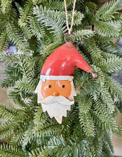 SANTA ORNAMENT *NEW* AVAIL JULY 2025
